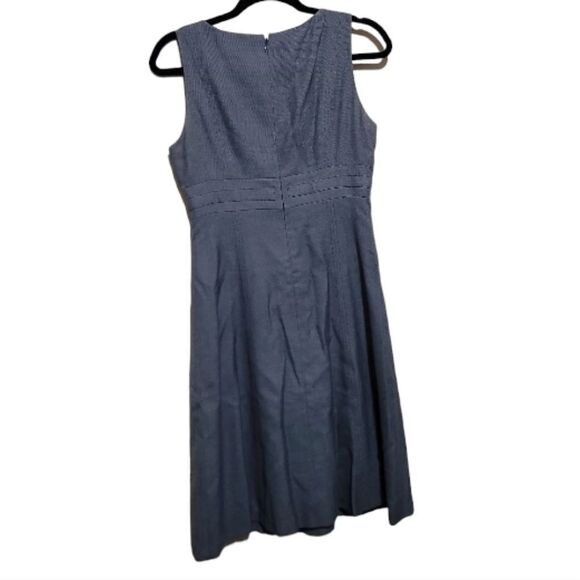 TAHARI Arthur S. Levine Gray Seeveless Sheath Dress Women’s Sz 4 - Picture 2 of 8